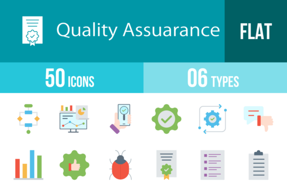 50 Quality Assurance Flat Multicolor: A Complete Visual Toolkit