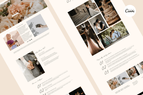 Canva Photography Website Template: Build Your Visual Brand
