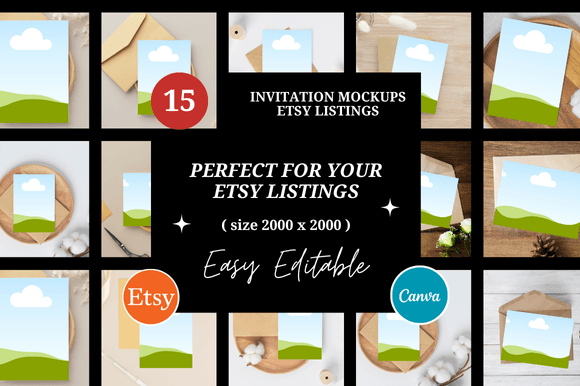 Elevate Your Etsy Shop with Listing Mockups