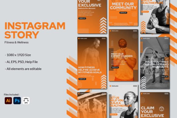 Elevate Your Feed: Fitness & Wellness Instagram Stories