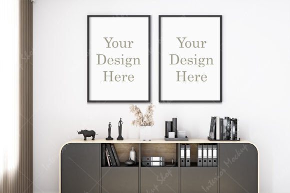 Frame Mockup Interior - 867: Your Modern Stage for Visual Storytelling
