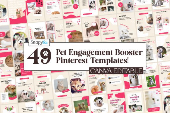 Mastering Pet Social Media: The Pet Engagement Booster Pinterest Temp
